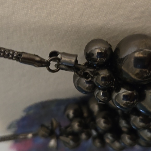 3 for $20☢️Necklace,beads,gun metal,chain,unique - Picture 3 of 6